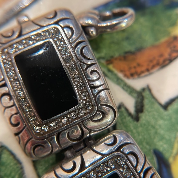 Brighton Rhythms Swarovski Crystal Enameled Bracelet - Picture 4 of 6